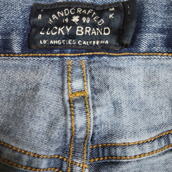 Lucky Brand 363 Vintage Straight Jeans Size 36/32 Men's Excellent Condition - Picture 8 of 10